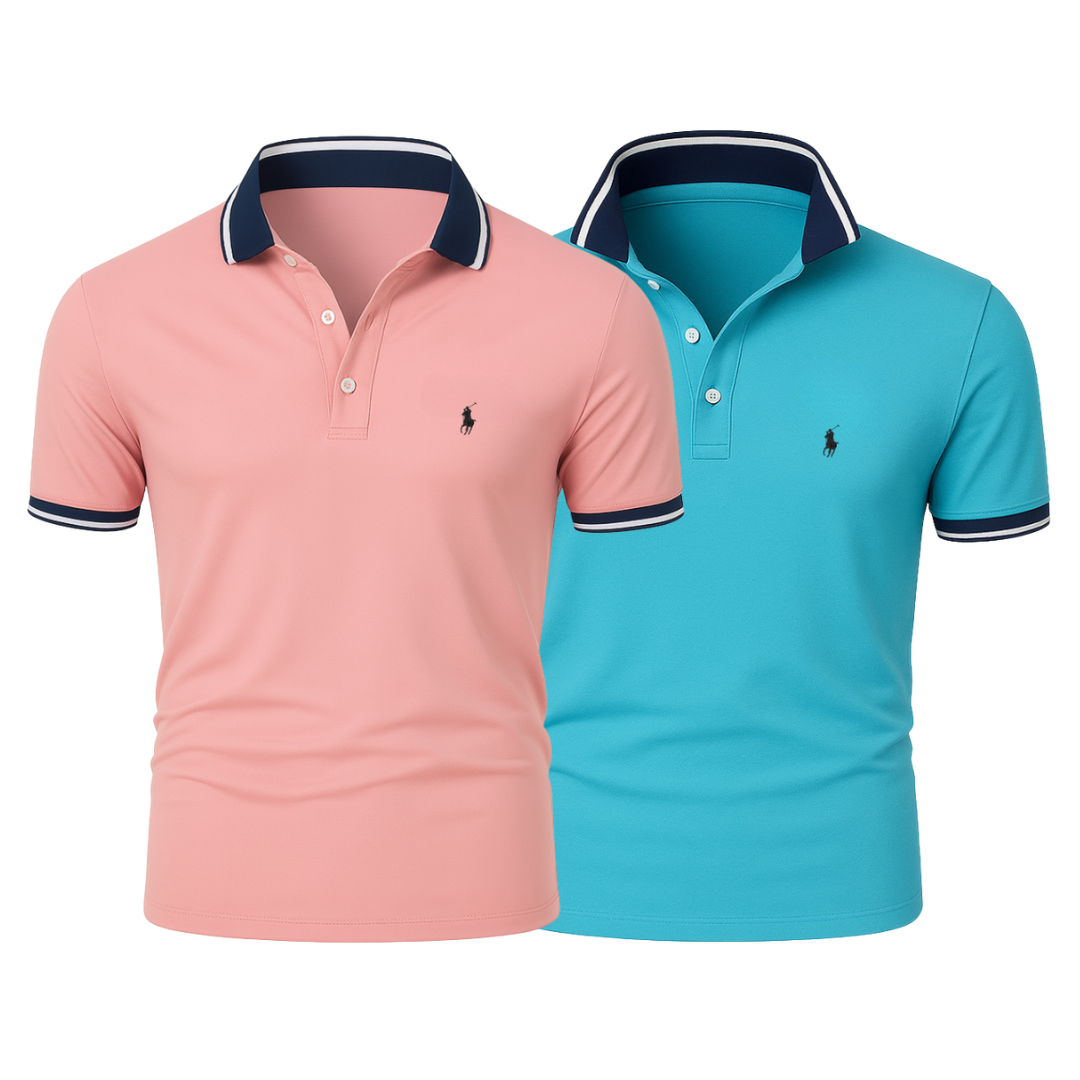 (BUY 1, GET 2) - Premiere Polo Shirt Kit – Professional Line (2-Pack)