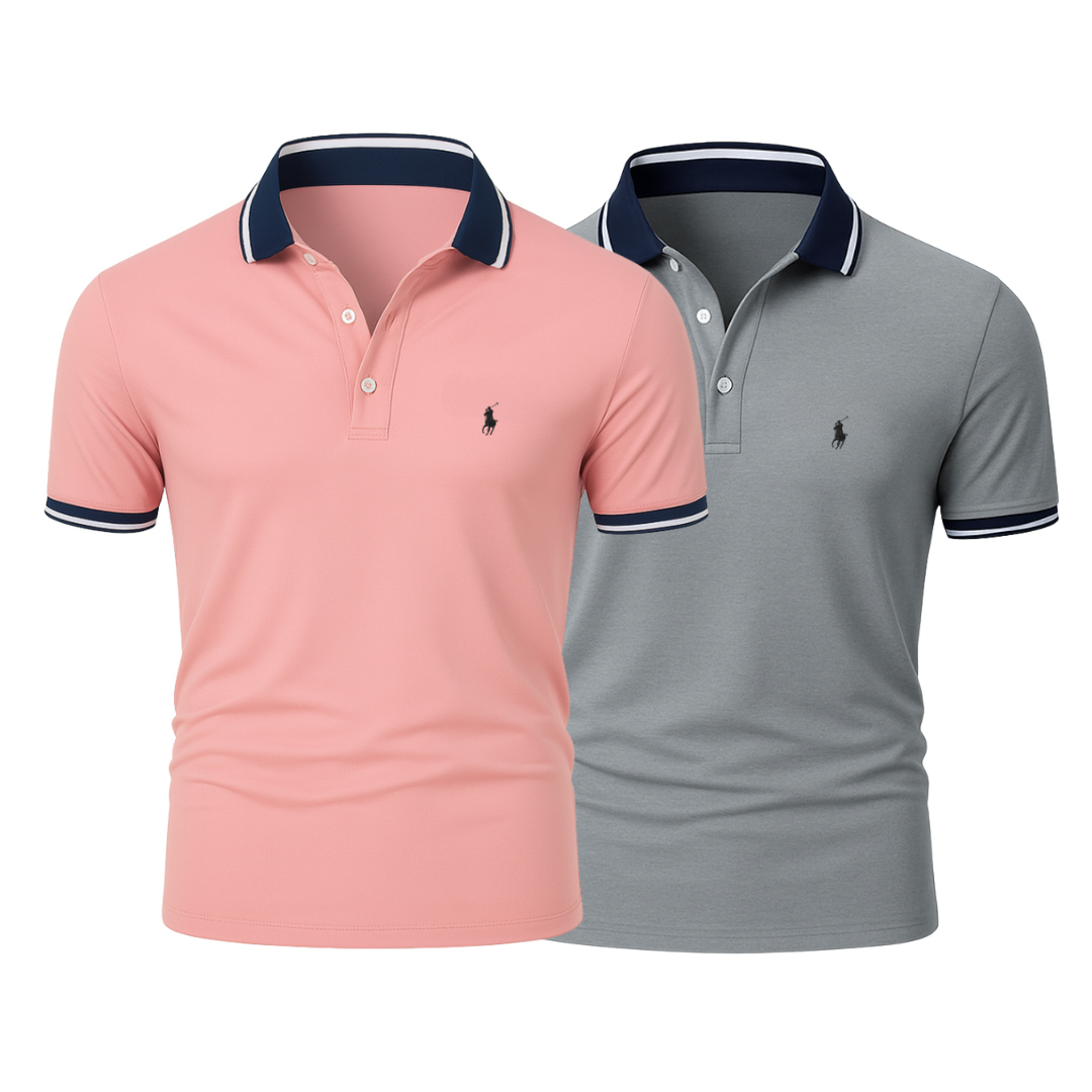 (BUY 1, GET 2) - Premiere Polo Shirt Kit – Professional Line (2-Pack)