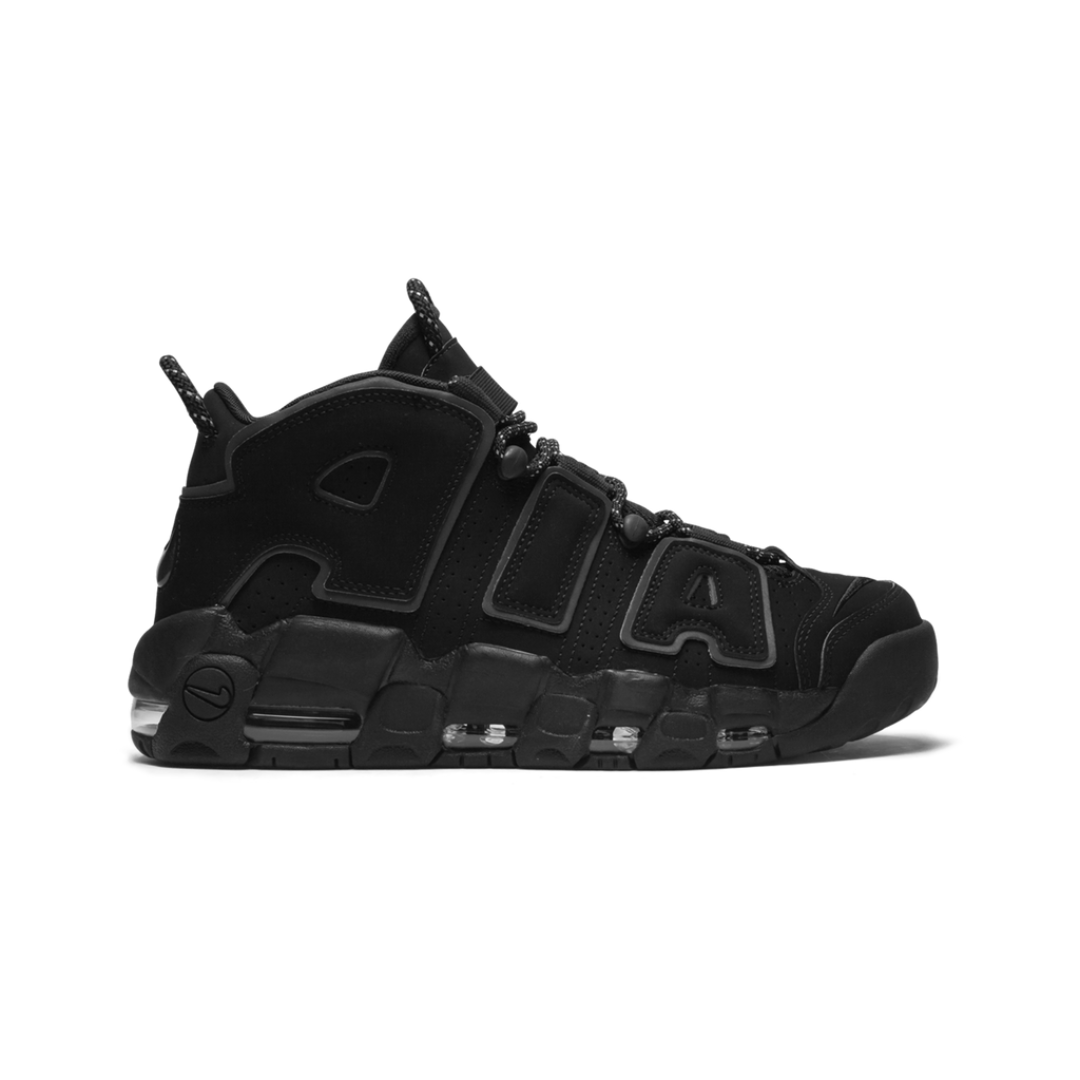 Nike Air More Uptempo Black Reflective