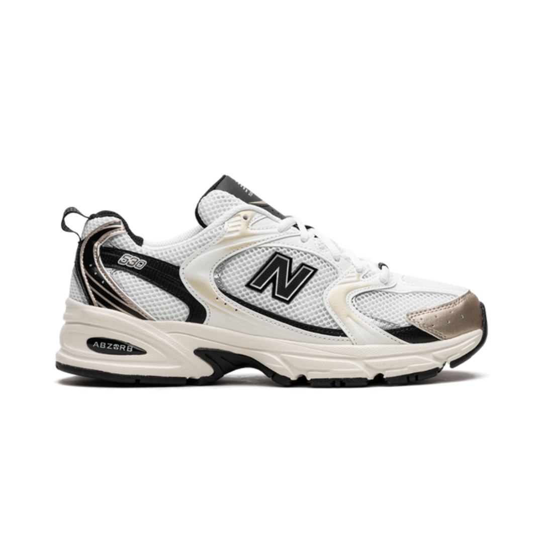 New Balance 530 White Gold Black
