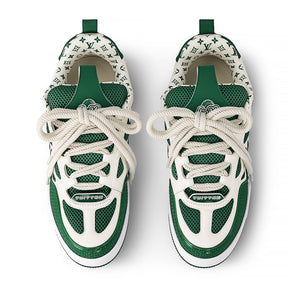 Louis Vuitton LV Skate Monogram Trainer Green Sneaker