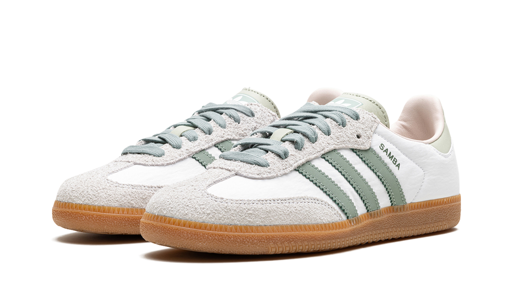 Adidas Samba Silver Green