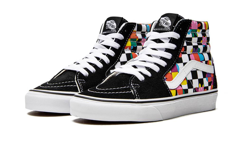 Vans SK8-Hi "Floral Checkerboard"